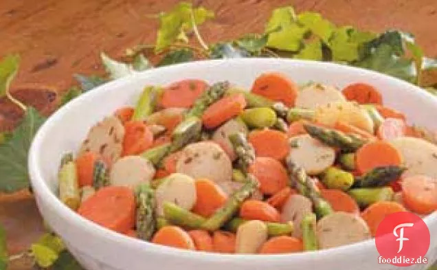Mais- und Spargel-Medley