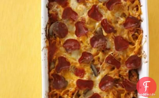 Peperoni-Pizza-Auflauf