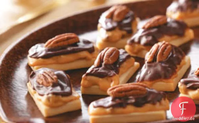Karamell-Pekannuss-Shortbread