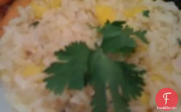 Mango-Limetten-Reis