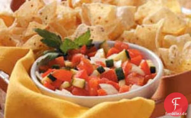 Zucchini-Tomaten-Salsa