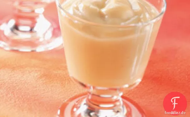 Cremiger Butterscotch-Pudding für 2 Personen