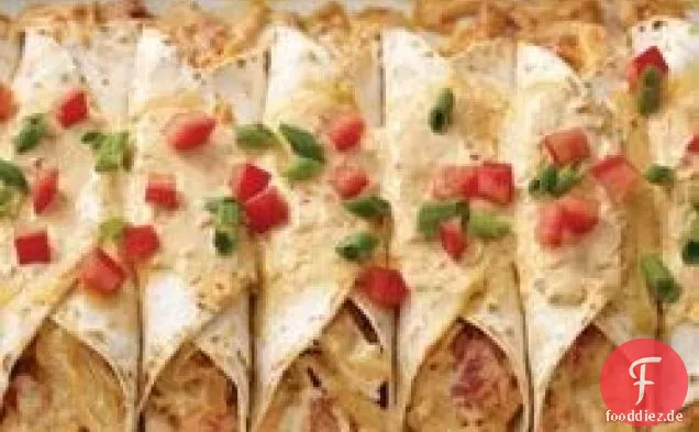 Einfache Hühnchen-Enchiladas