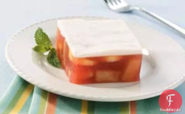 Gefrostetes Fruchtgelatine-Dessert