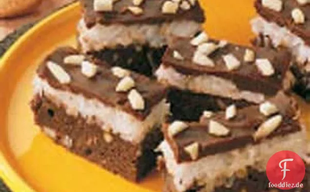 Mandel-Kokos-Brownies