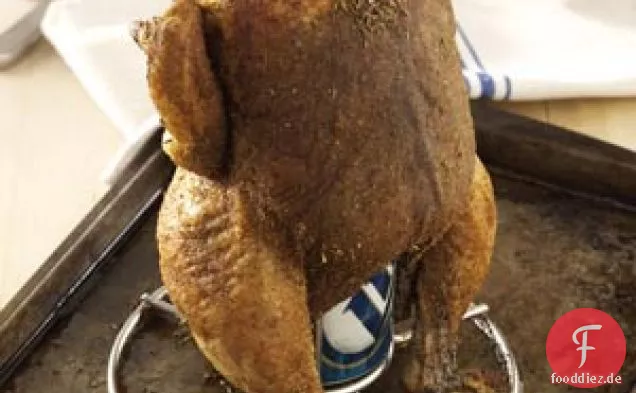 Achtung gegrilltes Hähnchen