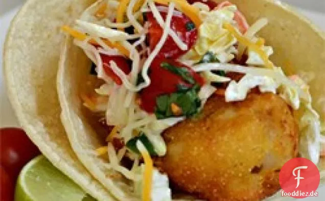 Fisch-Tacos im Baja-Stil