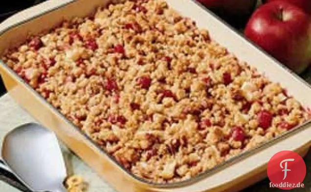 Cranberry Apfel Crisp