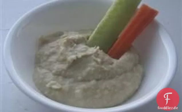 Gerösteter Knoblauchbohnendip