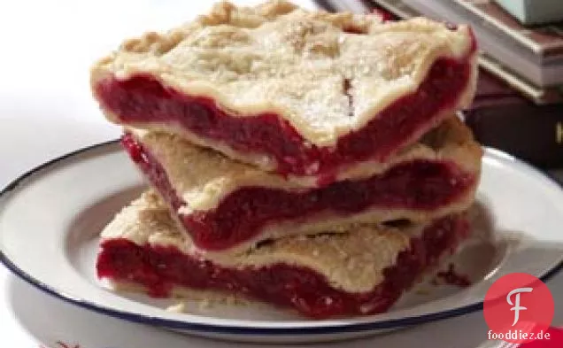 Himbeerkuchen-Quadrate