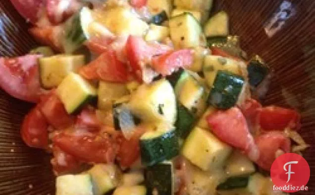 Zucchini Caprese