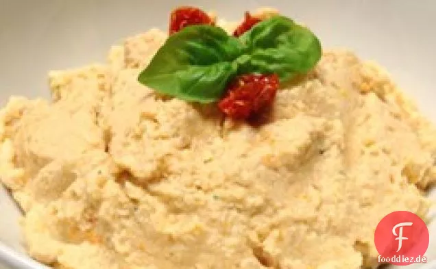 Sonnengetrockneter Tomaten-Hummus