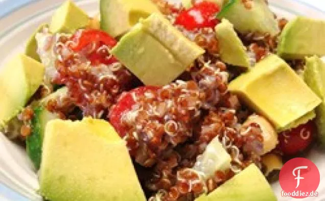 Roter Quinoa-Avocado-Salat