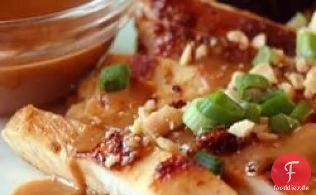 Thailändische Hühnchenbisse mit Dip