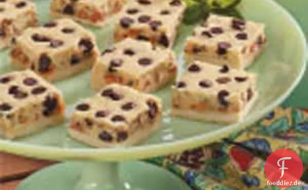 Käsekuchen mit doppelten Chips