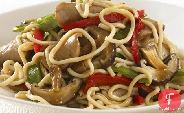 Hokkien-Nudeln mit Schweinefleisch