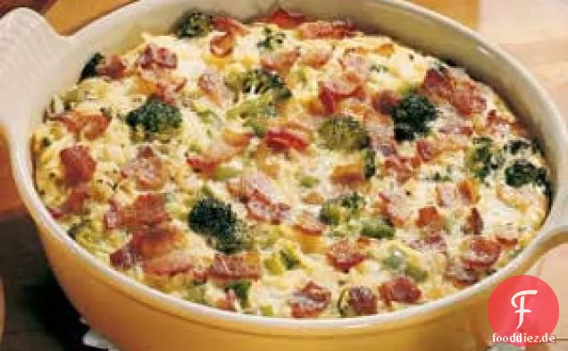 Gemüse-Speck-Frittata