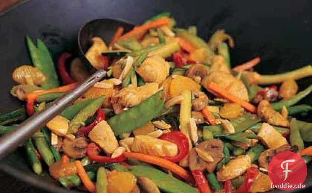 Hähnchen-Orange Stir-Fry