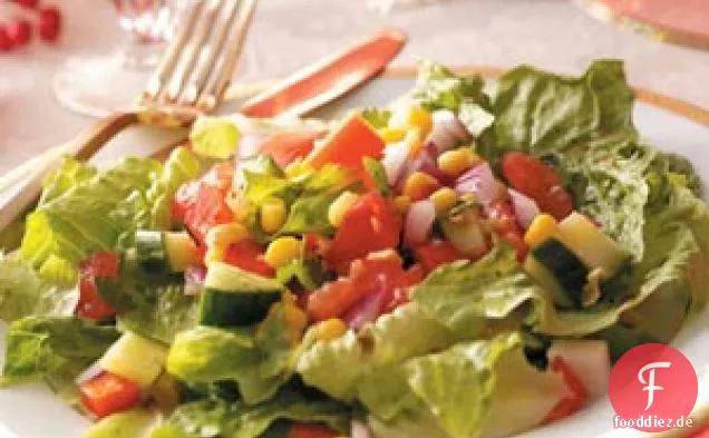 Bunter Gazpacho-Salat
