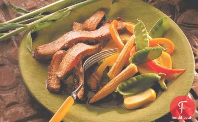 Asiatische Gemüse-Braten
