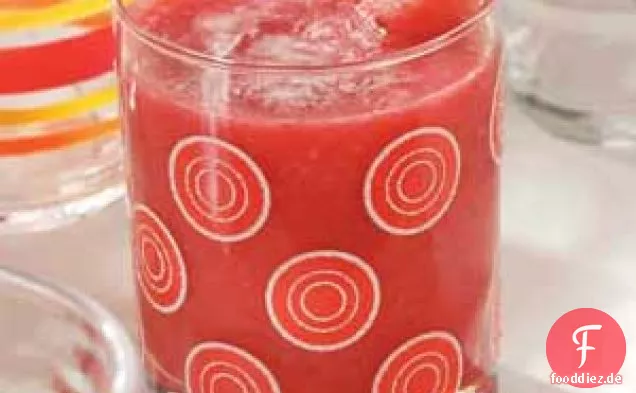 Erdbeer-Wassermelonen-Slush