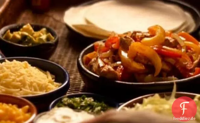 Hühnchen-Fajitas