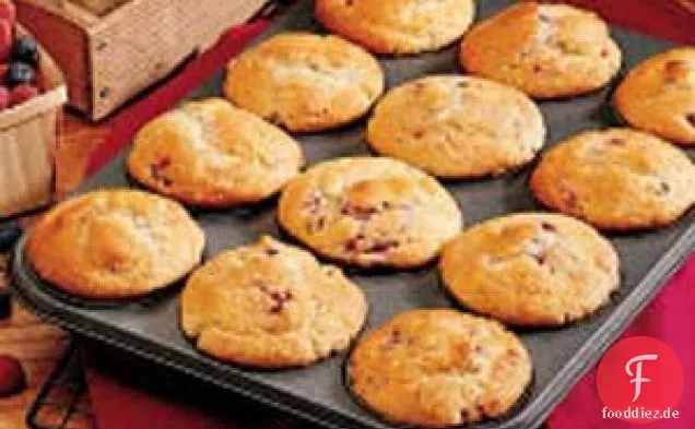 Sauerrahm-Beeren-Muffins