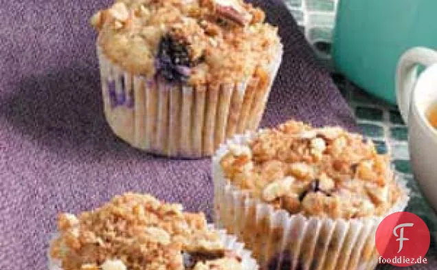 Bananen-Beeren-Muffins