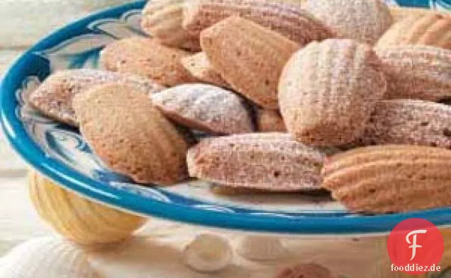 Haselnuss-Madeleine-Kekse