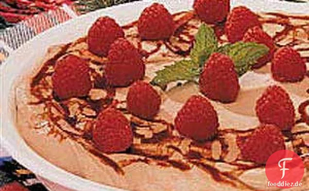 Schokoladen-Himbeer-Dessert