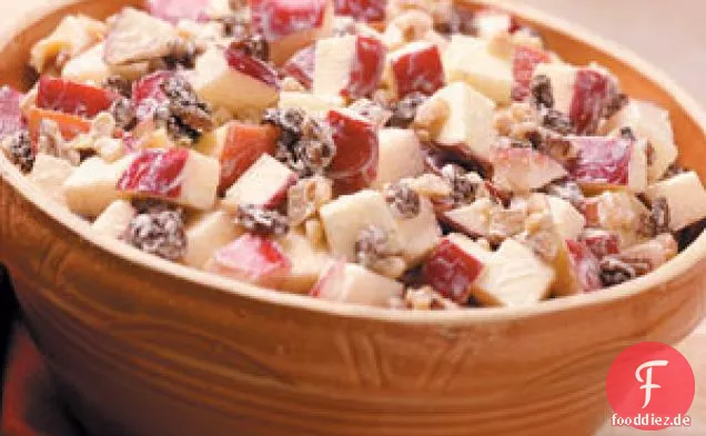 Knackiger Apfelsalat