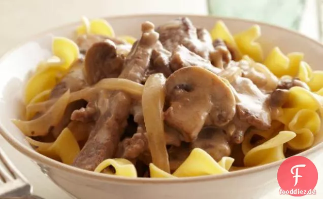 Rindfleisch Stroganoff