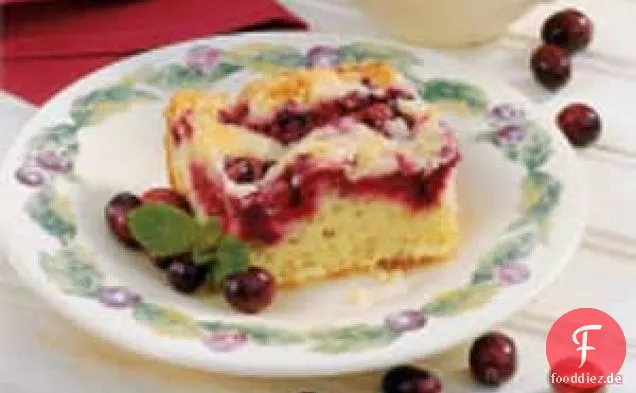 Cranberry-Streuselkuchen