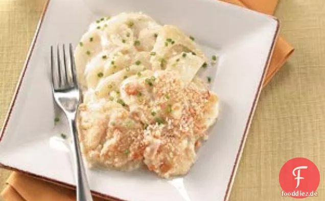 Kartoffel-Fenchel-Gratin