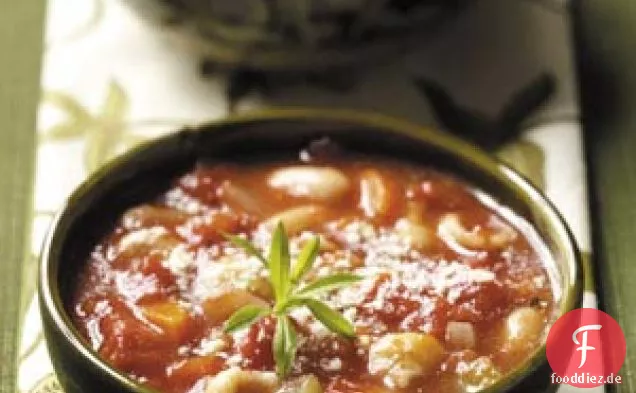 Nudelbohnensuppe