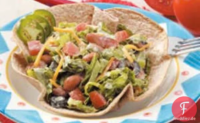Vegetarischer Taco-Salat