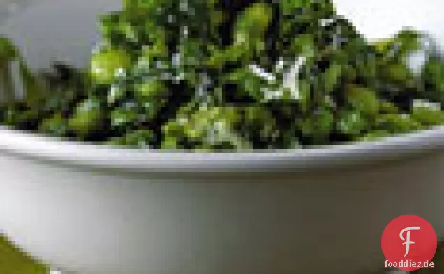 Escarole und Edamame Salat