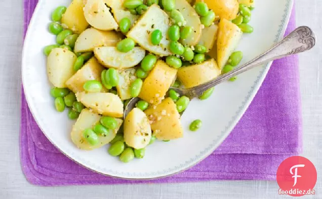 Lemon Kartoffel & Edamame Salat