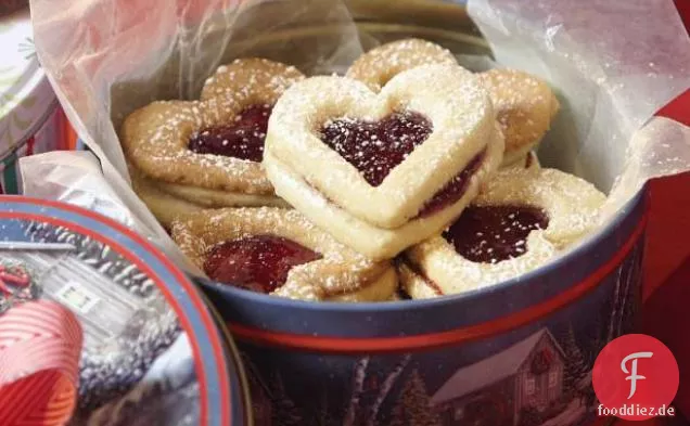 Linzer Herz Sandwichplätzchen 2