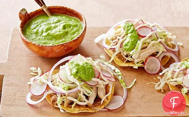 Hühnchen-Tostadas