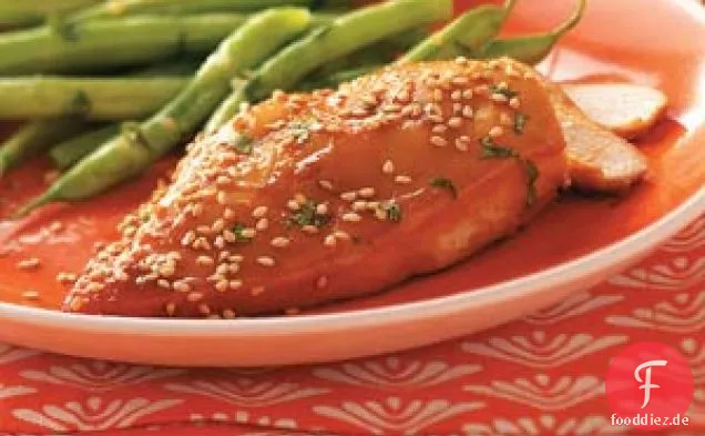 Sesam-Koriander-Huhn