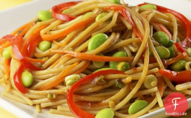 Edamame Lo Mein Rezept