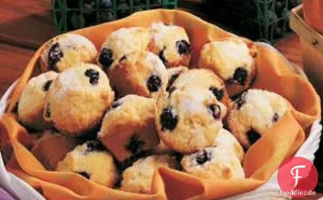 Blaubeer-Mini-Muffins