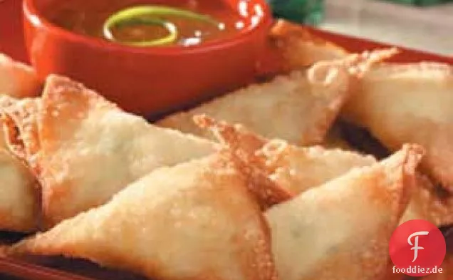 Knuspriger Krabbenrangoon