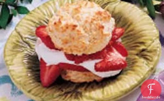 Erdbeer-Keks-Shortcake