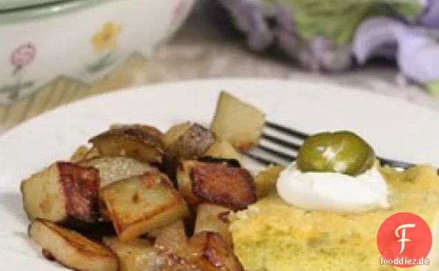 Grüne Chili-Frittata