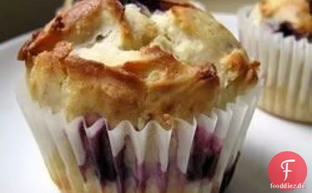 Blaubeer-Sahne-Muffins