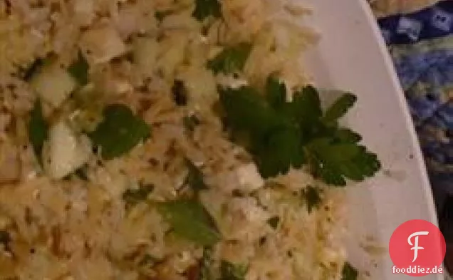 Gemüse-Feta-Reis