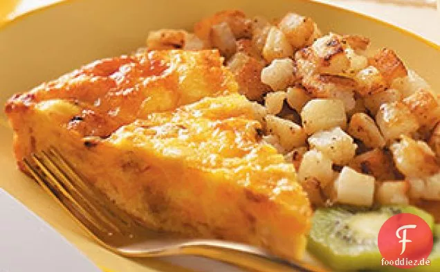 Krustenlose Hühnerquiche