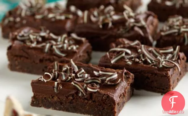 Creme De Menthe Brownies